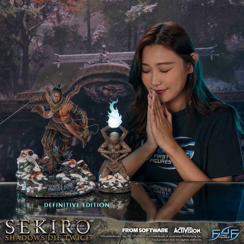 2845元，First 4 Figures ✖《只狼：影逝二度》，【狼】雕像