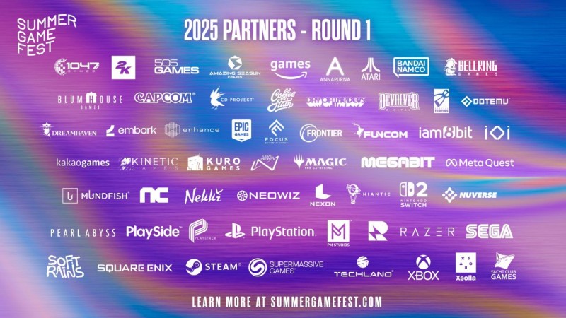 夏日游戏节参会厂商公布：御三家与Steam齐聚一堂