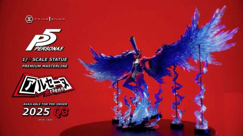 《女神异闻录5》“亚森”手办公开，第三季度开启预购