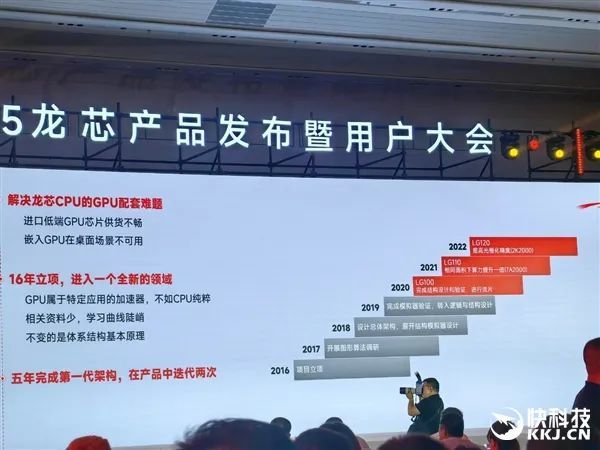 龙芯官宣未来三代GPGPU显卡 从对标7年前RX550到进军xnm 兼容CUDA