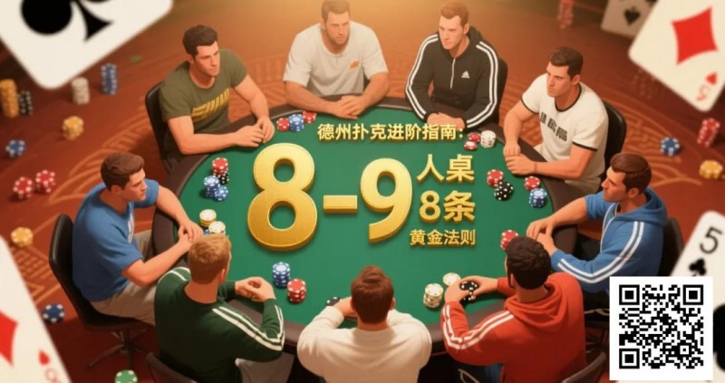 【EV扑克】进阶：8-9人桌深码局的8条黄金法则