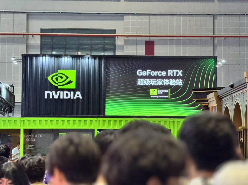 BW2025：英伟达集装箱店卖公版卡， RTX 5080/5070京东快递到家