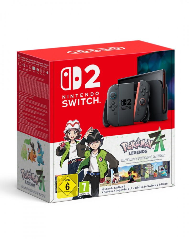 《宝可梦传说：Z-A》Switch 2同捆机10月16日发售，售价$499.99