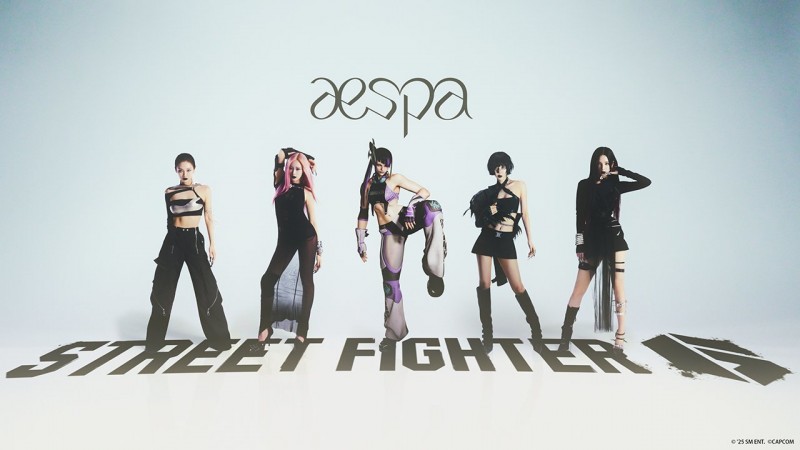 《街头霸王6》x aespa联动7月4日上线，韩蛛俐推出限定服装