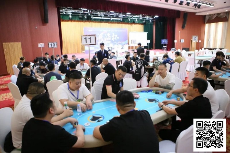 【EV扑克】河海杯首日战况|主赛146人起航 尚金72.5W成超级CL领航20人晋级 “盲打哥”成MVP