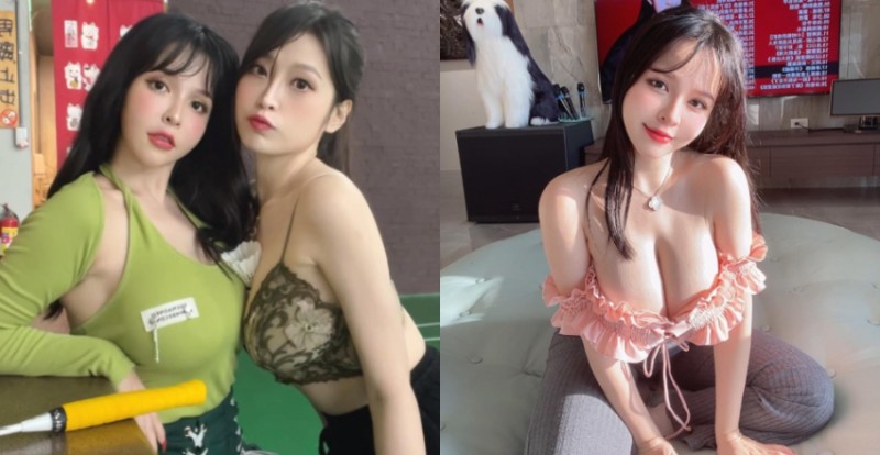 【球盟会】波神的對決！木瓜姊姊「Mandi香菱」揪巨乳好友一起夾殺羽球