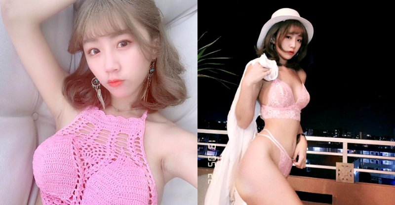 【球盟会】可口的粉色小甜心！「阮糖」性感美體超惹火，阿宅們一致靠齊就想立馬擁有！