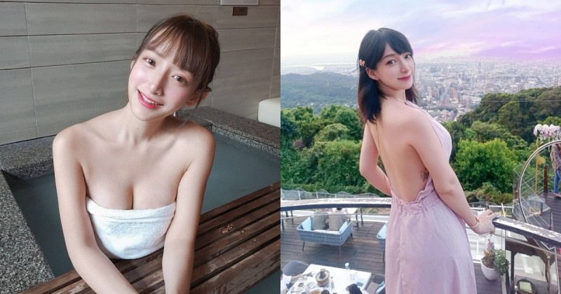 【球盟会】白皙正妹「愛吃鬼Hani」性感泡湯！雪白肉肉呼之欲出，一定吃很多營養！