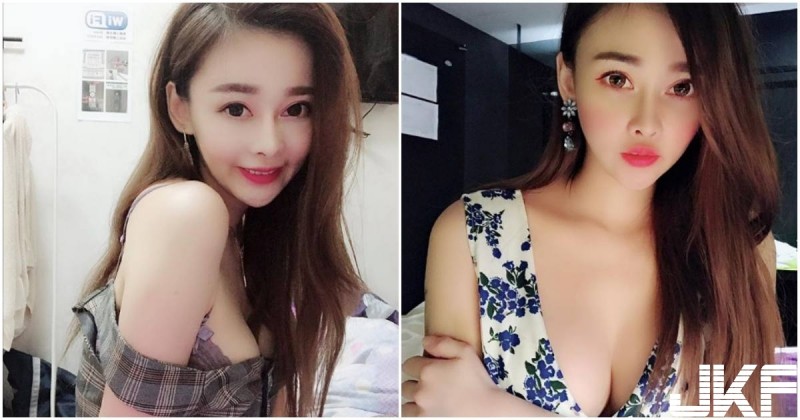 【球盟会】好豐滿！正妹低胸洋裝「雪乳外洩」，側面胸型也好渾圓啊！