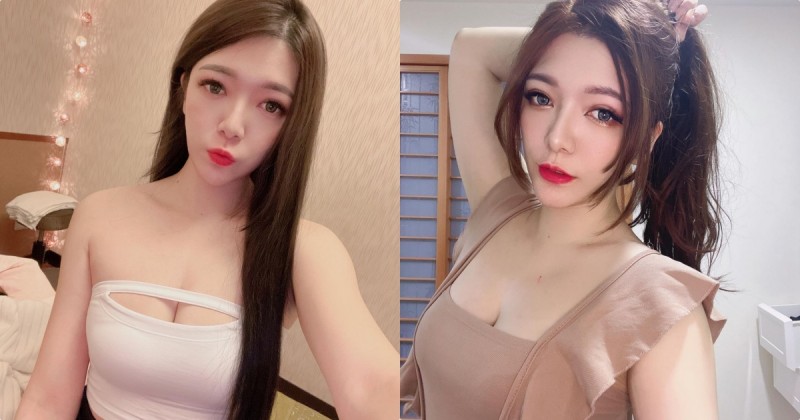 【球盟会】美豔Dancer「劉培」紅唇魅力好強大，穿平口裝的E奶太誘惑！