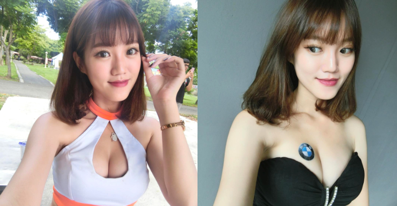 【球盟会】短髮Dancert超火辣！「簡薇恩Weien」一雙雪嫩美乳緊夾Ｑ彈濠溝，性感畫面看幾百次都不膩！