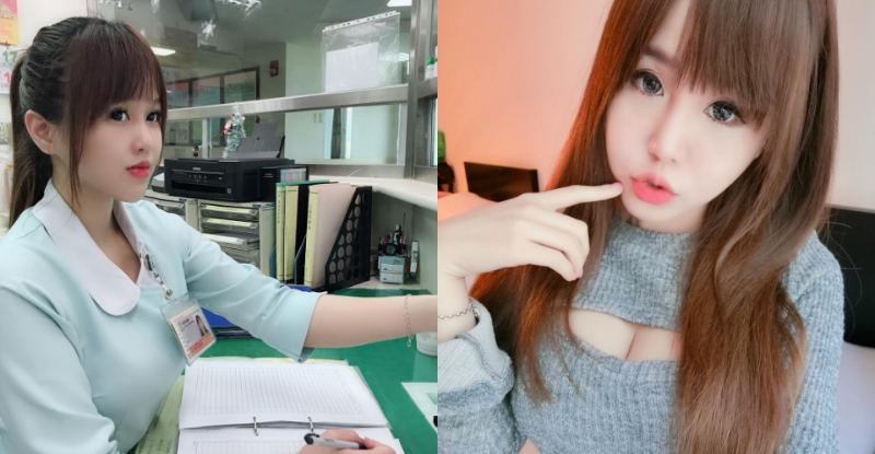 【球盟会】氣質「正妹護理師」下班後變身「性感直播主」！爆乳上鏡陪聊天！