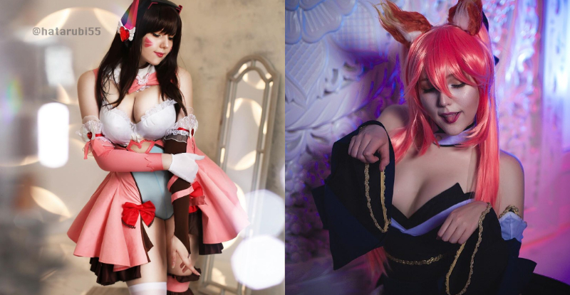 【球盟会】俄羅斯正妹Coser奶量滿溢　化身爆乳小妖狐銷魂撩…看一眼就受不了