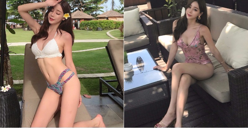 【球盟会】正妹彎腰「渾圓乳球」粉紅乍現!胸前又白又嫩,讓人雙眼不自覺對焦…