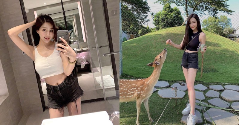 小鹿亂撞！正妹霧眉師「羅依璇Demi」斑比山丘辣秀美腿，好想被她餵食！