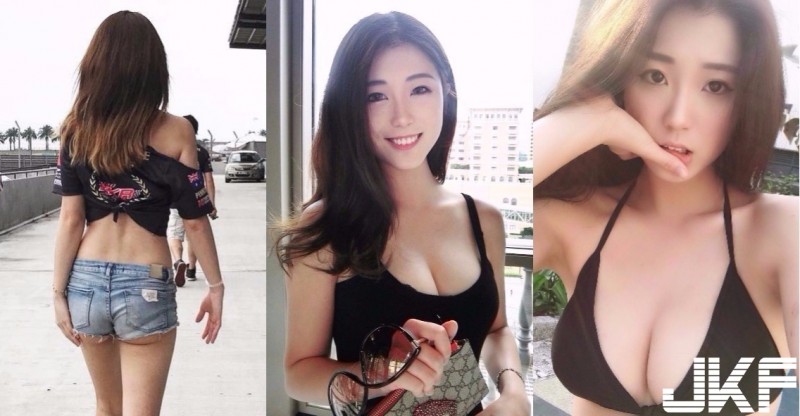 【球盟会】賽車女神「美臀微笑線」好搶鏡！堅挺美乳的完美身材讓人噴鼻血…