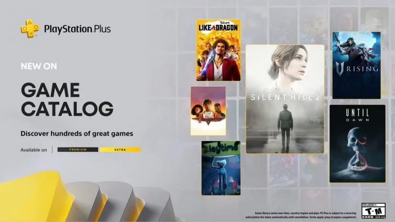 10月PS+会员新增游戏公布