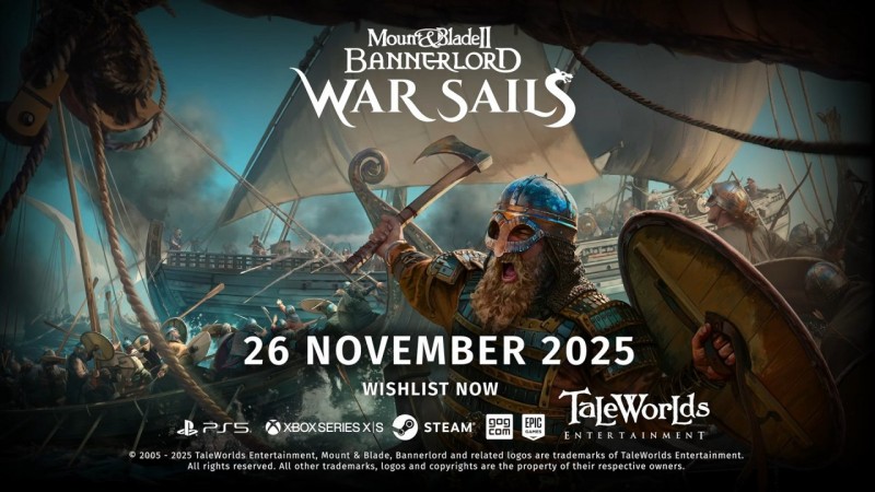 【球盟会】《骑马与砍杀2：霸主》扩展包“战帆”11月26日发售