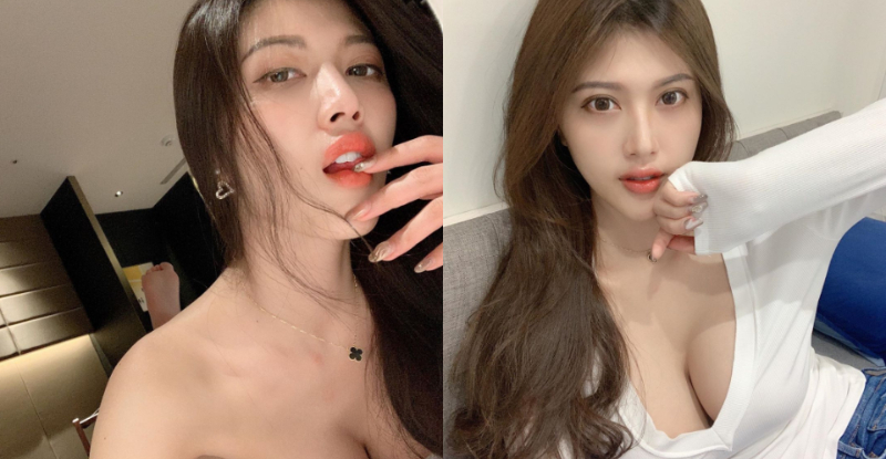 【球盟会】誘惑逃不掉！「劉庭羽Doris」深夜咬唇放電太撩人，鮮嫩美乳”溝”引男粉好好面對！