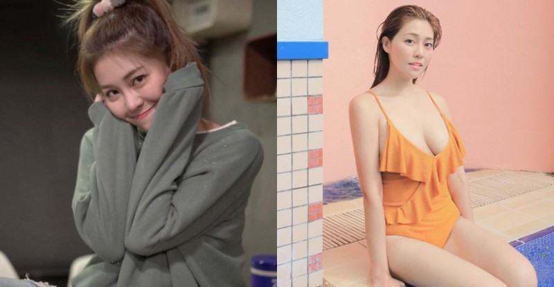 【球盟会】香港航空氣質空服員「張嘉欣」是超級隱乳　火辣身材深藏不露