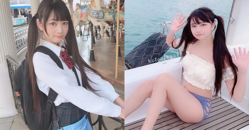 【球盟会】甜美系萌妹「可凡」實穿18R交換禮物！粉紅蕾絲小褲褲露出白白一片～