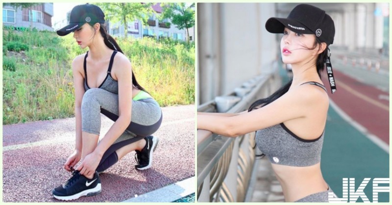 【球盟会】好想尾隨！路邊驚見「大奶慢跑妹」白皙身材好犯規！驚人的「超胸奶量」畫面真的太誘…