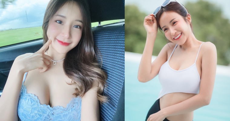 【球盟会】療癒系天使！混血「甜笑」正妹擁有愛笑的眼睛「傲人雪乳、小蠻腰」狂吸粉