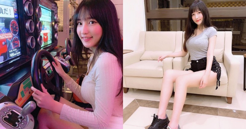 【球盟会】來單挑Ｒ！甜美女主播「依梨」緊身白衣邀你尬車，網友受不了先喊：側面太母湯～