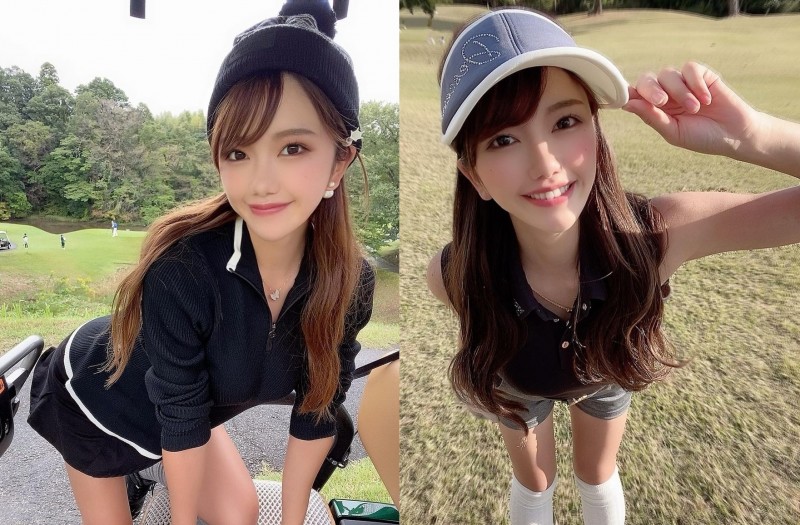 【球盟会】果嶺驚見「短裙高球妹」裙襬搖搖露蜜大腿　女友感爆棚「極品甜笑」比陽光還燦爛