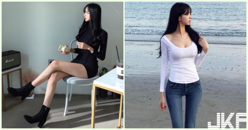 【球盟会】神級美腿再現！「白皙爆乳奶妹」乳能量好飽滿！超邪惡「逆天長腿」讓人好興奮…