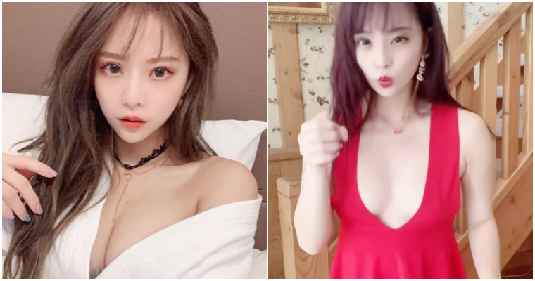 【球盟会】根本在搖波霸奶茶！「微甜女孩」諶多芬深 V 拍攝抖音　雙手晃動意外成焦點！