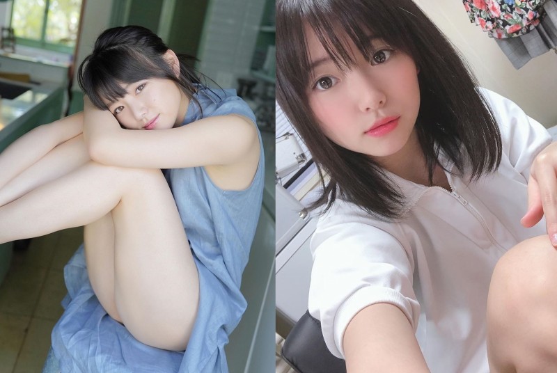 【球盟会】壓倒性透明感！色氣鄰家小妹「葉月つばさ」Y字縮陰泳裝露鼠蹊部