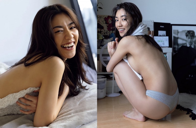 【球盟会】性感小姐姐「松本優」在家總是不穿衣服　色氣充沛「性感回眸」讓人好想偷襲