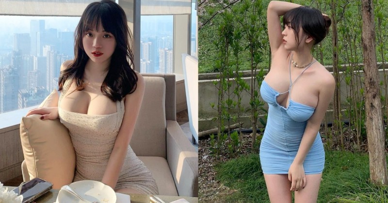 【球盟会】160公分「美腿巨乳妹」穿搭好性感！緊身洋裝爆Ｓ曲線＋「豐滿雙球」！