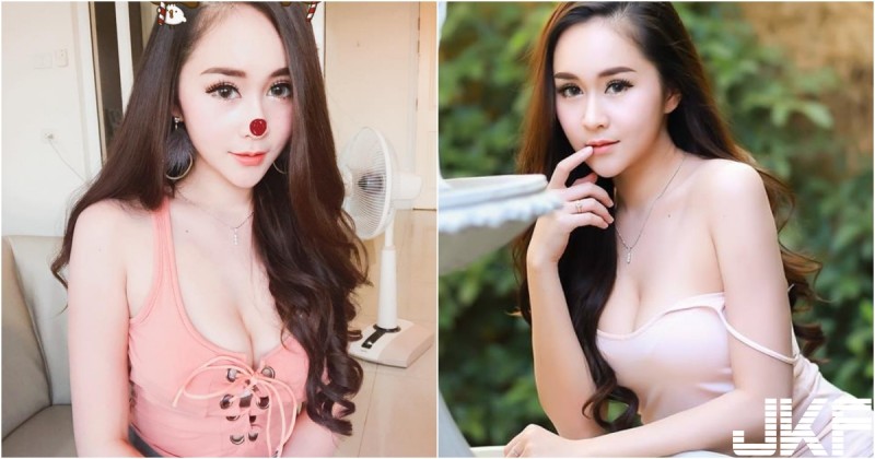 【球盟会】肩帶又掉啦！「豐滿大奶妹」隨時隨地都在爆乳！「白皙美背」也是大殺器！