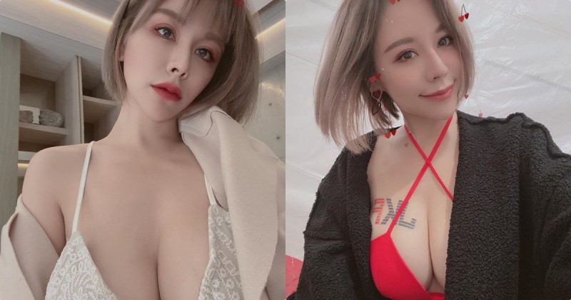 【球盟会】美食部落客「勾勾」火辣兇器超巨大，G級美乳用手無法掌握！