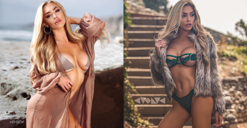 【球盟会】辣度破表！性感妹無罩秀南半球風光　衣服底下焦糖乳渾圓飽滿極誘人