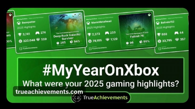 【球盟会】TA上线XBOX年度回顾!看看你一年玩了多少?