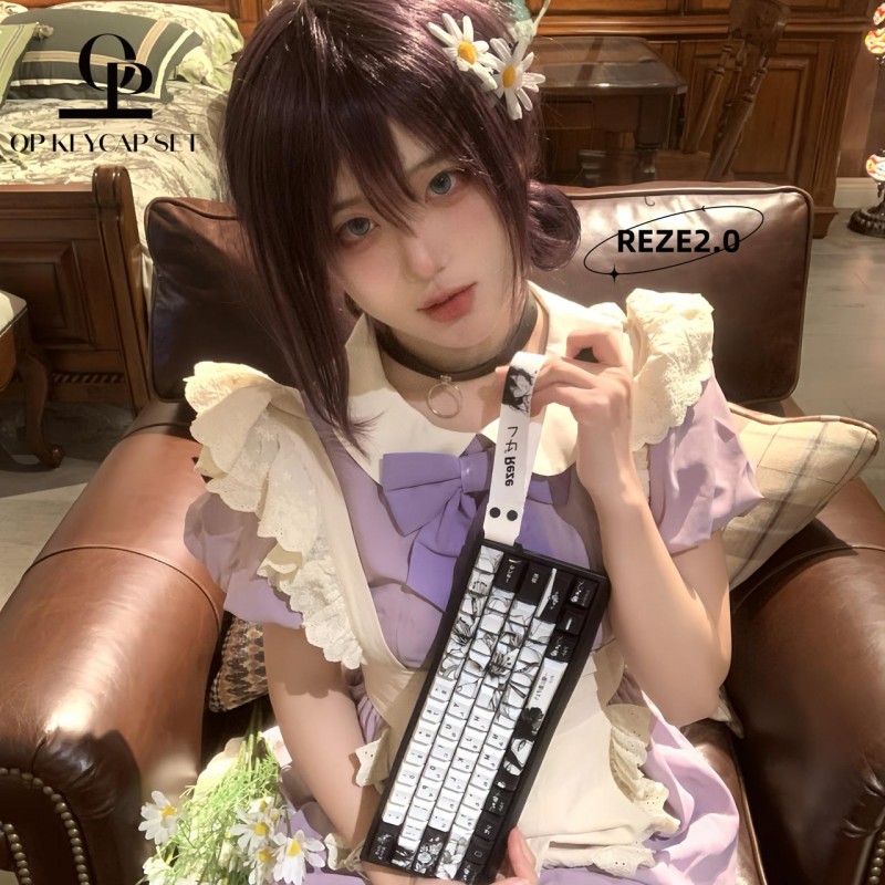 【球盟会】不冻手的“陶瓷键帽”？快来看看这款颜值超高的——蕾塞2.0如玉