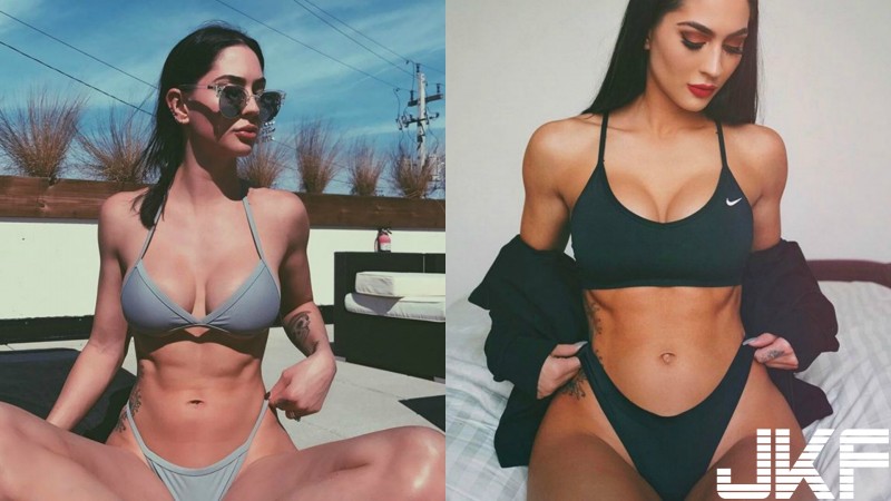 【球盟会】超正退伍女兵腰細奶大　自拍性感照「57萬網友都暴動了」