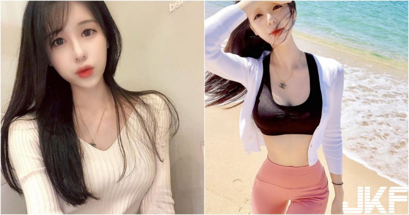 【球盟会】太辣！「小蠻腰正妹」海邊散步！「巨乳蜂腰」絕妙Ｓ曲線自拍好撩人！