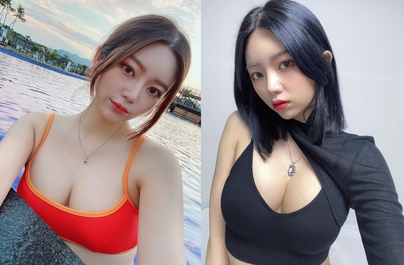 【球盟会】巨乳網拍闆娘「HEEJEONG」纖腰爆乳S曲線辣翻天　上帝視角「渾圓乳球」兇猛炸出