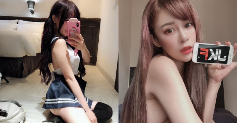 【球盟会】性感甜姊兒「徐皮兒Pipi Hsu」水汪大眼吐舌無辜萌翻，送上美大雪乳特寫誠意超級夠！