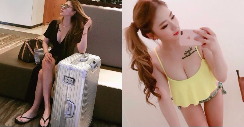 【球盟会】大解放！狂野正妹殘暴級乳球「中路大開」，撩人姿勢激起邪惡想法…