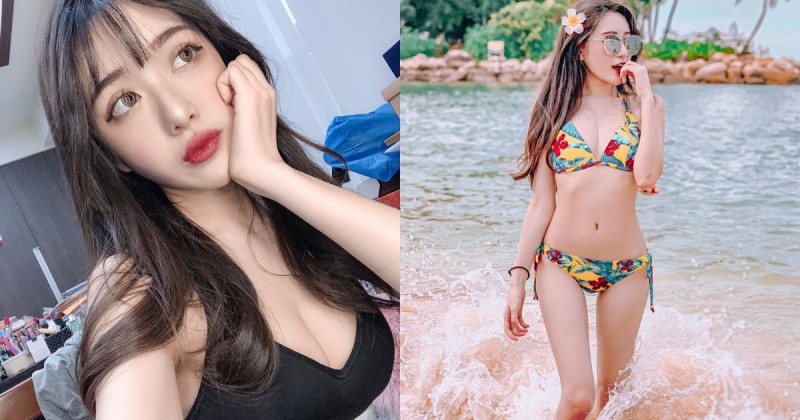 【球盟会】台中小辣椒「潔心」甜美性感兼具 各款比基尼「白皙胴體」看好看滿！