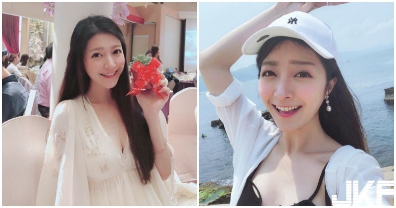 【球盟会】超性感人氣直播主！喝喜酒的深V洋裝，旁邊客人看了都戀愛了！