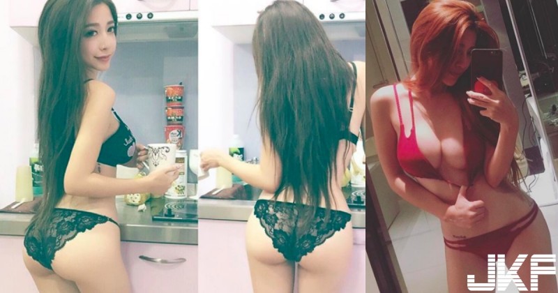 【球盟会】94不愛穿衣服！暗黑「薄紗內衣秀」就在廚房展開，今晚「大戰一場」挑逗沒有極限…