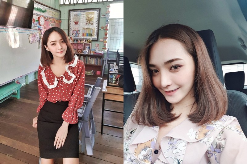【球盟会】泰國清純正妹女教師「愛的抱抱」鼓勵學生爆紅　看了忍不住想重讀小學了