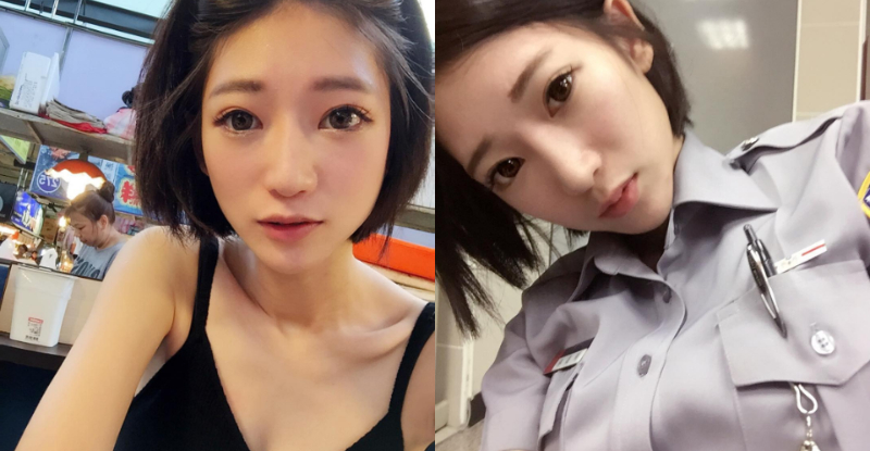【球盟会】快來銬上我吧！最正女警「林筱綺Angel Lin」顏值擔當，網友搶著到桃園違規受罰！