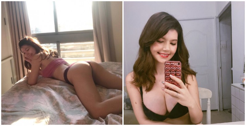 【球盟会】混血的性感美體！Kimberlly在床上「大曬美臀」，這個視角未免也太邪惡了吧！